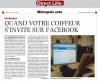 Quand votre coiffeur s'invite sur Facebook - Direct Lille (24 mars)
