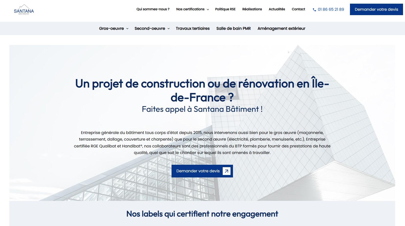 Santana Bâtiment