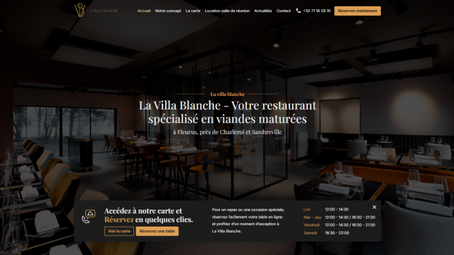 Restaurant La Villa Blanche