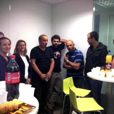Une collaboratrice Axecibles fête ses 10 ans dans l'entreprise.