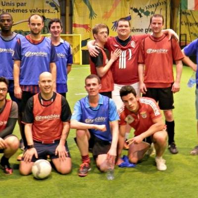Foot en salle : sport et détente pour les collaborateurs d'Axecibles