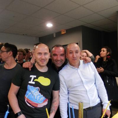 Didier, notre directeur Commercial fête son anniversaire chez Axecibles
