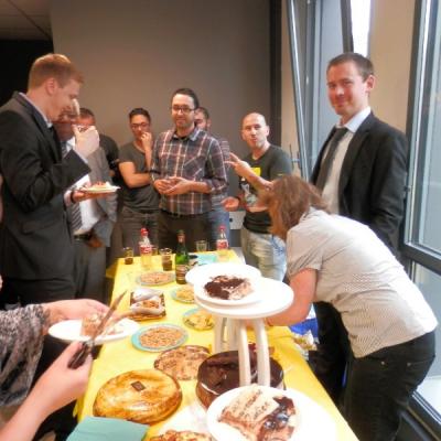 Didier, notre directeur Commercial fête son anniversaire chez Axecibles