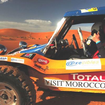 Axecibles sponsor du Rallye des Gazelles 2009
