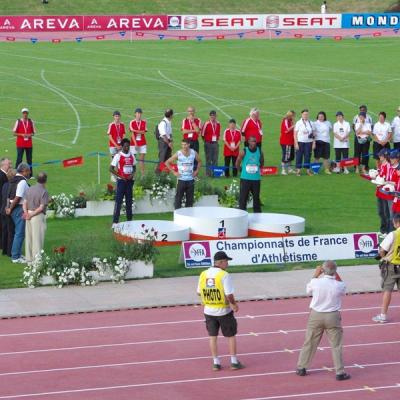 Axecibles aux championnats de France d'athlétisme élite 2009