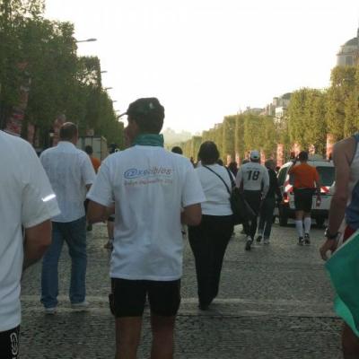 Axecibles au marathon de Paris