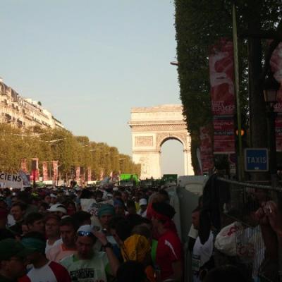Axecibles au marathon de Paris