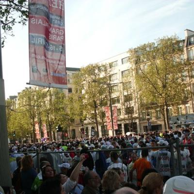 Axecibles au marathon de Paris