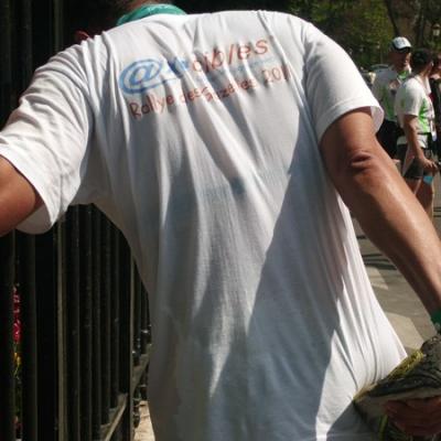 Axecibles au marathon de Paris