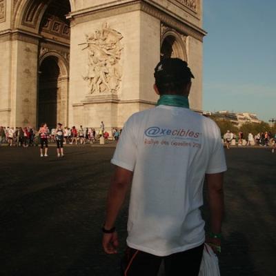 Axecibles au marathon de Paris