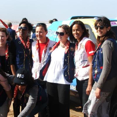 Axecibles au Rallye des Gazelles 2010