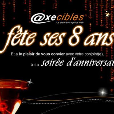 Axecibles a déjà 8 ans ! 