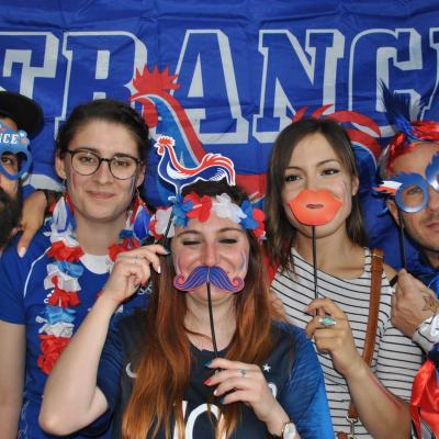 Toutes les équipes d'Axecibles soutiennent l'équipe de France de Football 