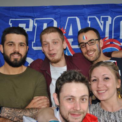 Toutes les équipes d'Axecibles soutiennent l'équipe de France de Football 