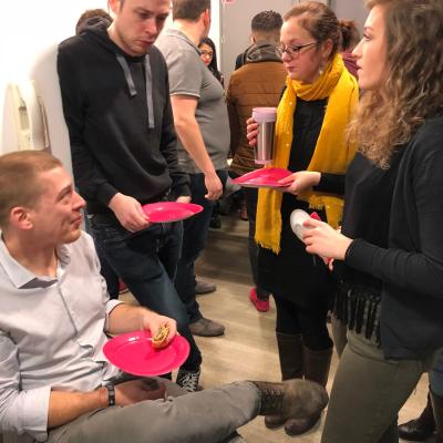 Fête de la chandeleur : Axecibles met la main à la pâte ... à crêpes !