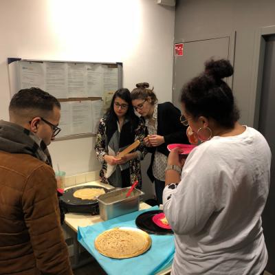 Fête de la chandeleur : Axecibles met la main à la pâte ... à crêpes !
