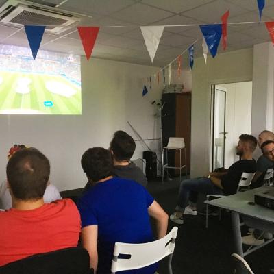 France VS Belgique : Axecibles soutient l'équipe de France à fond !