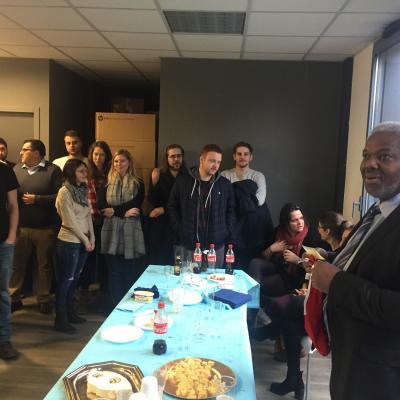 Toutes les équipes d'Axecibles fêtent la fin d'année comme il se doit !