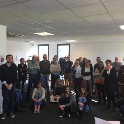 Axecibles reçoit les futurs animateurs de startup de territoire Lille.