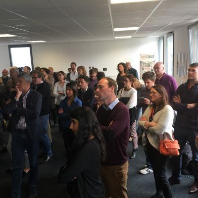 Axecibles reçoit les futurs animateurs de startup de territoire Lille.