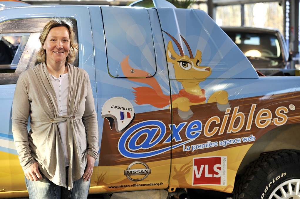Axecibles sponsor officiel de Carole Montillet