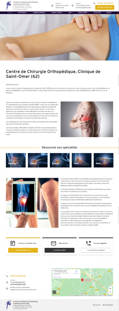 Chirurgie Orthopédique Chirurgie Orthopédique