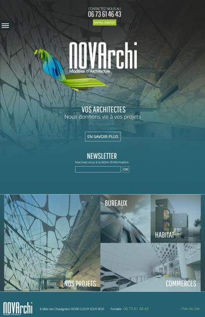 Nova Archi - Modèle d'Architecture Nova Archi - Modèle d'Architecture