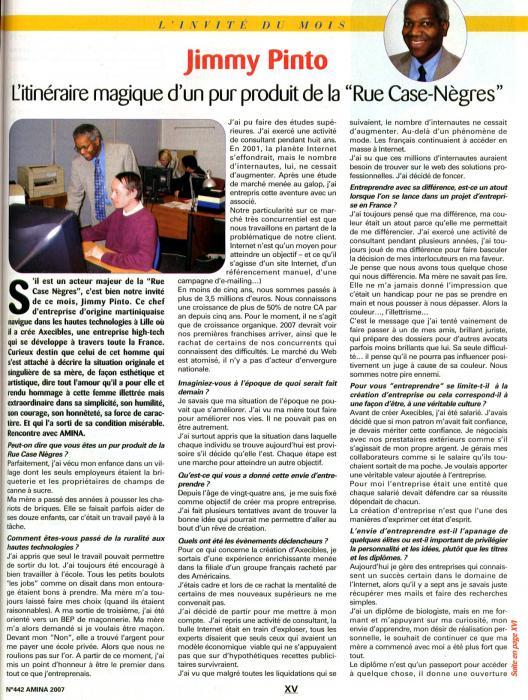 AMINA (Février 2007) AMINA (Février 2007)