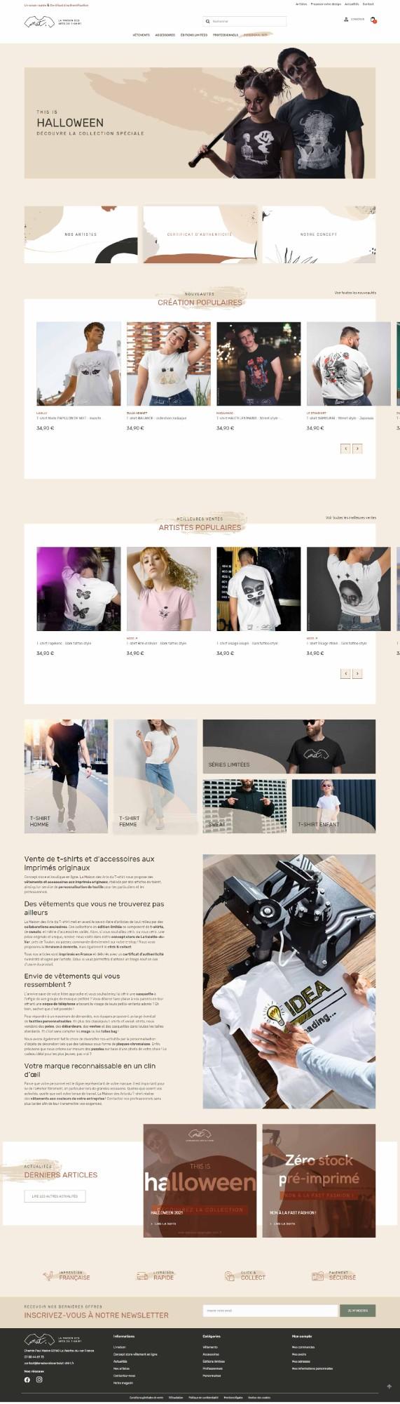 La Maison des arts du t-shirt La Maison des arts du t-shirt
