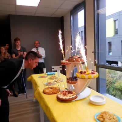 Didier, notre directeur Commercial fête son anniversaire chez Axecibles