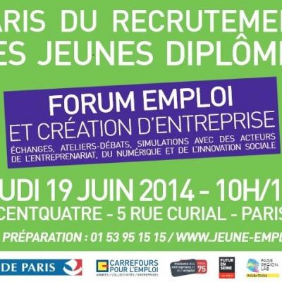 Forum Emploi de Paris le 19 juin, Axecibles vous y attend 