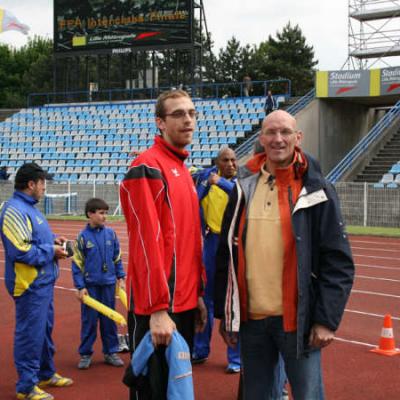 AXECIBLES sponsor du Champion de France de saut en hauteur 2008