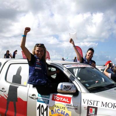 Axecibles sponsor du Rallye des Gazelles 2009