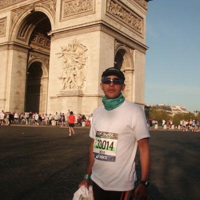 Axecibles au marathon de Paris