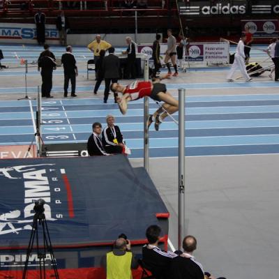 Axecibles aux championnats d'athlétisme elite en salle 2010 