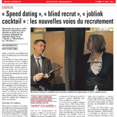 « Speed dating », « blind recrut », « joblink cocktail » : les nouvelles voies du recrutement