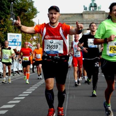 Axecibles : le Marathon de Berlin pour un de nos collaborateurs en vue de préparer le Marathon de New York