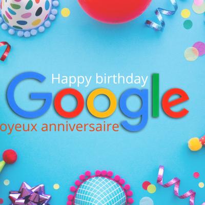 Google fête aujourd'hui ses 20 ans, retour sur cette sucess story qui a changé le monde !