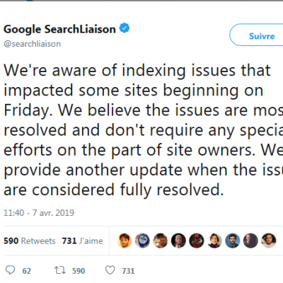 Désindexation de millions de pages à cause d'un bug chez Google, que s'est-il passé ?