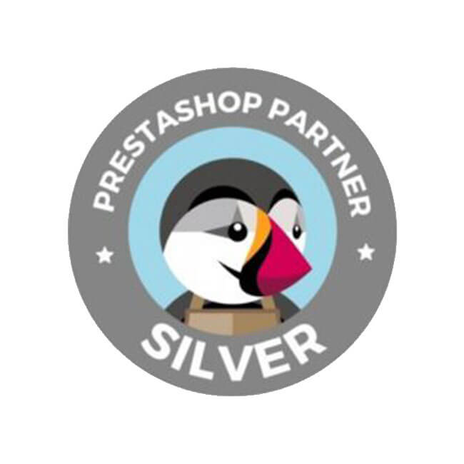 Logo Prestashop Silver